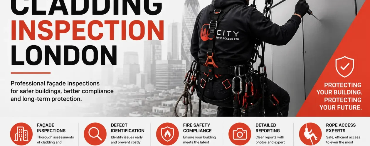 Cladding Inspection London - Why Regular Façade Inspections Are Essential for Building Safety