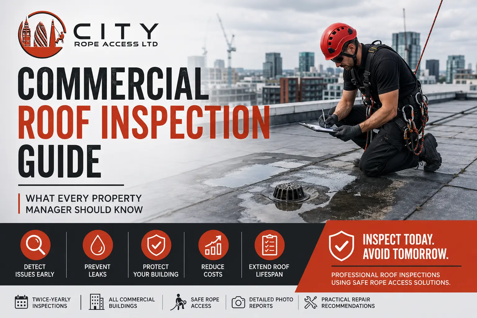 Commercial Roof Inspection Guide - What Every Property Manager Should Know