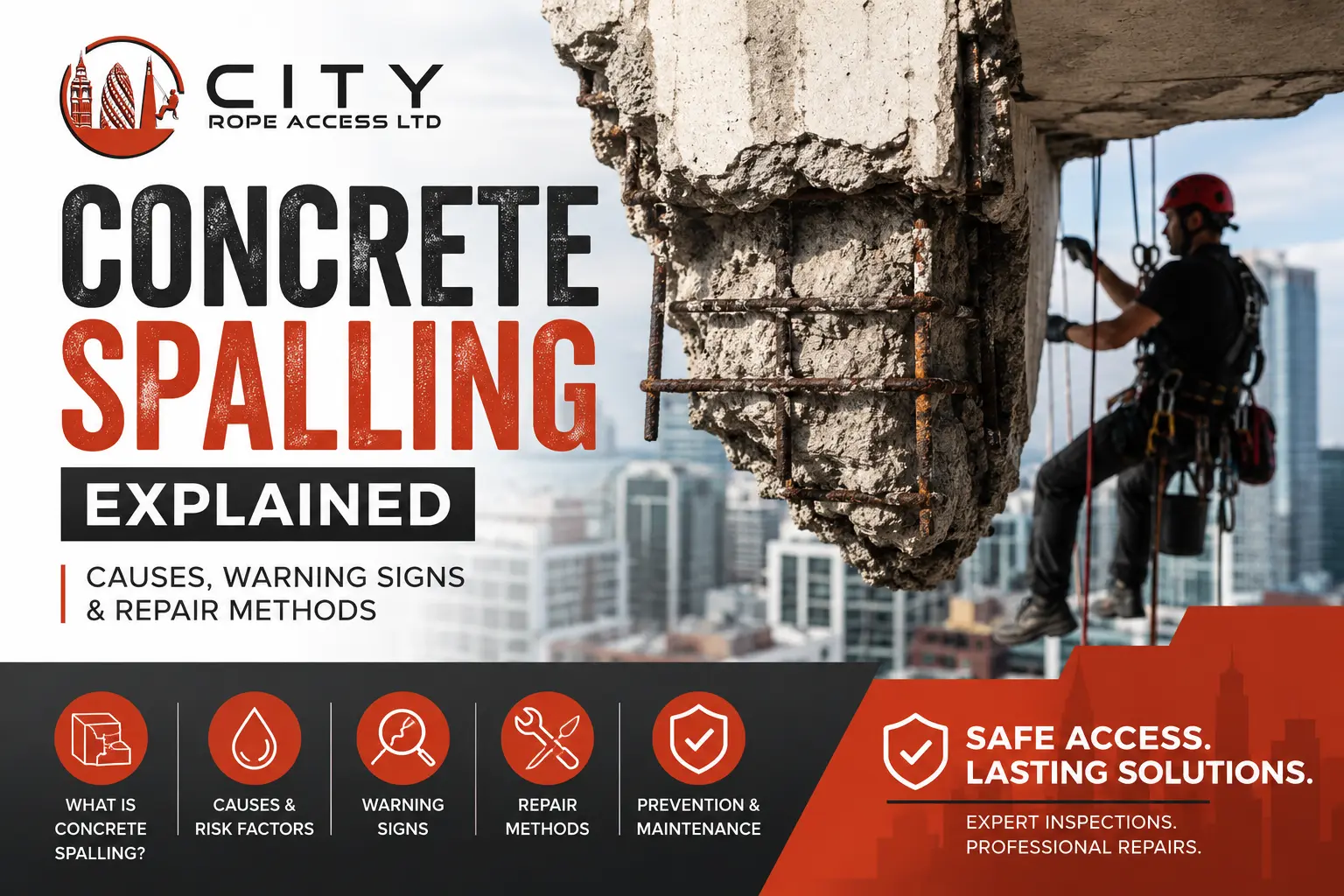 Concrete Spalling Explained - Causes, Warning Signs & Repair Methods