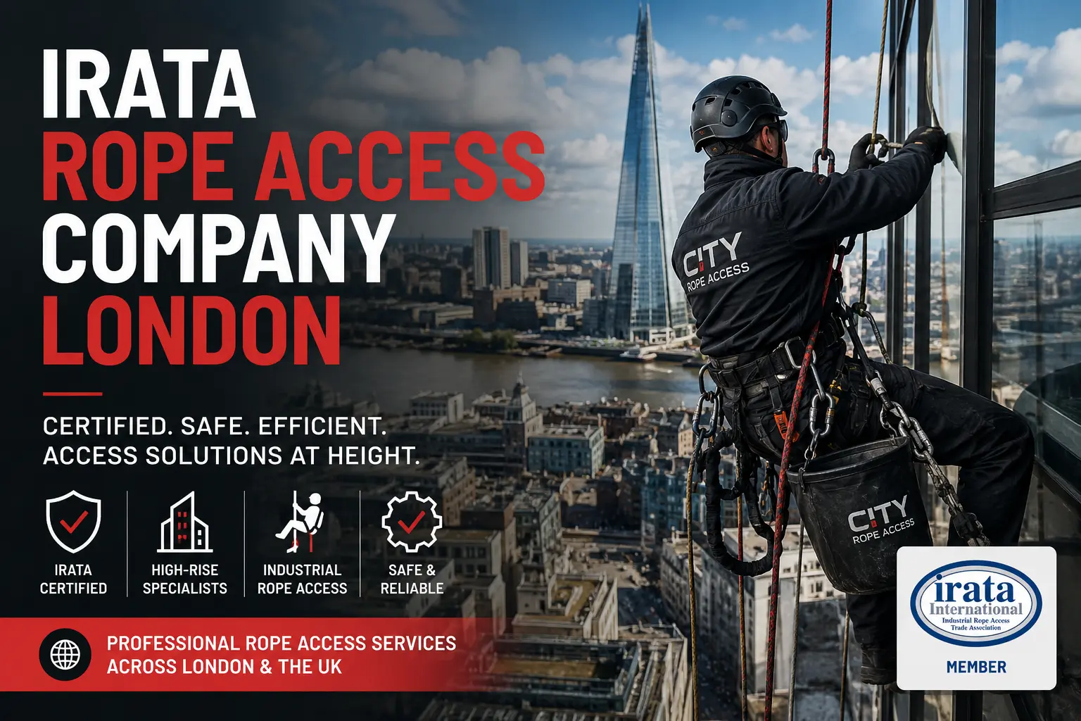 IRATA Rope Access Company London