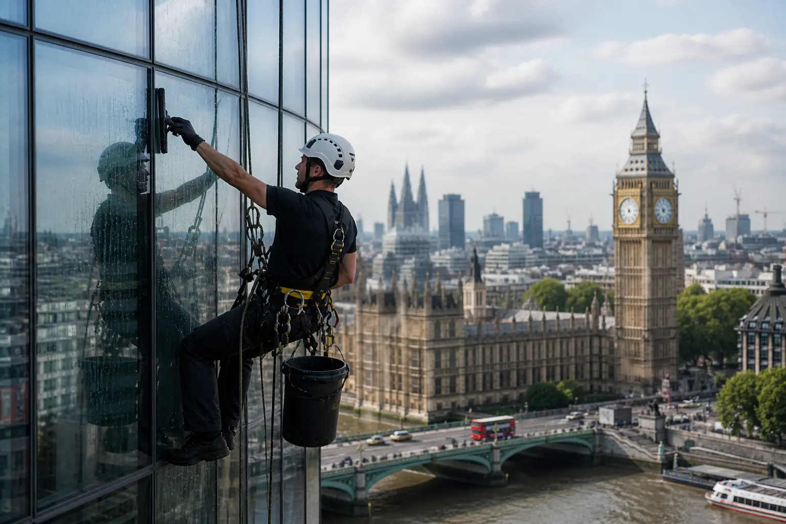 Window Cleaning Rope Access London - Cost & Benefits